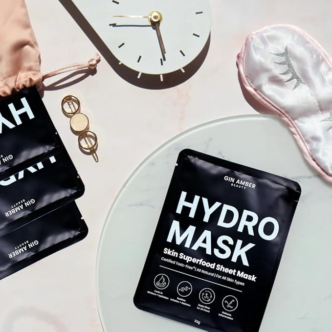 Gin Amber Beauty - Individual Superfood Sheet Mask (23g)