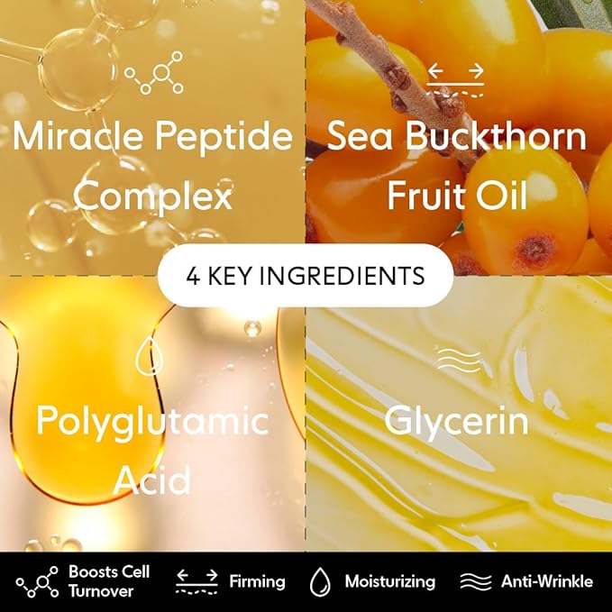 LOOPS Peptide Serum - Firm, Fortify, and Fight Fine Lines - Anti-Wrinkle and Moisturizing Skincare - Pre-soaked Veocell Embo Pad - Peptide Complex Serums to Rejuvenate and Prejuvenate -Face Serum Pads