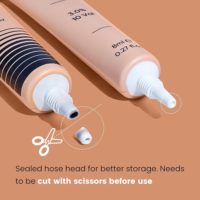 Lash Color Kit - Instant Eyelash Color Black Brow Color with Natural Effects, Safe & Easy to Use 8ml