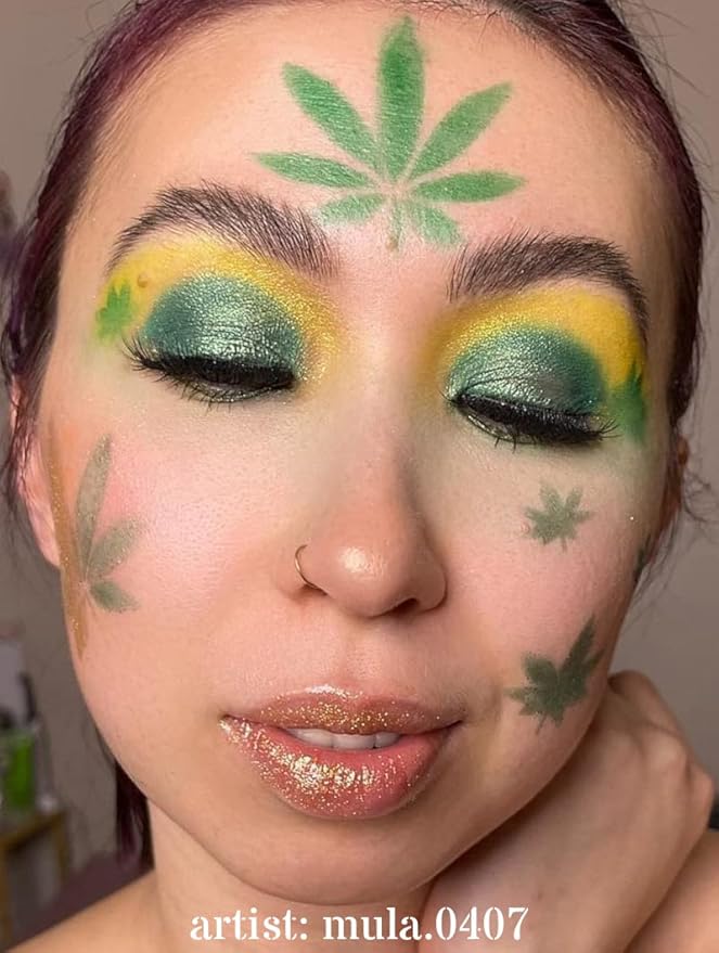 Stencil1FX Mary Jane Makeup Stencil Durable Quality Reusable Stencils United States Stencil America for Parades, Parties and More!