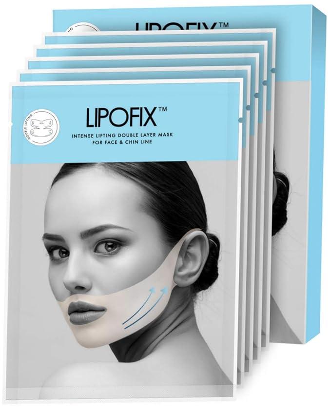 Lift & Firm V-Line Sculpting Mask – Advanced Chin & Jawline Shaping Solution for Tightening & Lifting. 5 Masks