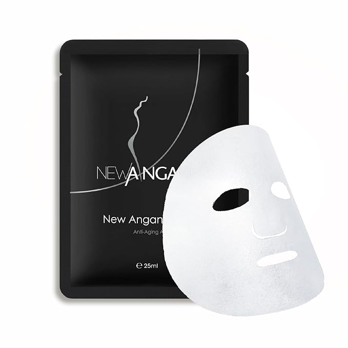 MASK, Revitalizing, Moisturizing, Soothing Skin Texture, 10 Sheets (Anti-aging Mask)