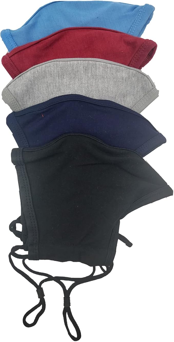 TUFF Face Mask Adult XL Large Size 3 Pack- C Shaped Design Making Breathing Easier