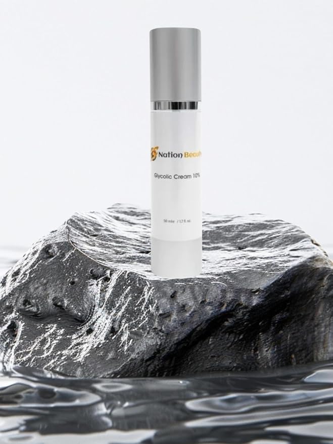 Glycolic Cream 10% Cellular Renewal, Improves Wrinkles, Anti-Aging, Hydrate, Unclogged Pores