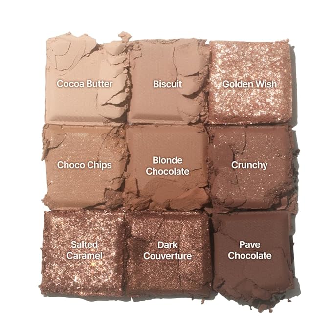 dasique Shadow Palette #11 Chocolate Fudge l Cruelty-Free l 9 Blendable Shades in Smooth Matte and Shimmer Finishes with Gorgeous Pearls
