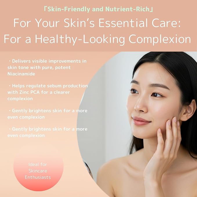 KisoCare Niacinamide 20% + Zinc PCA 4% Serum for face NAIAMID ESSENCE 30ml