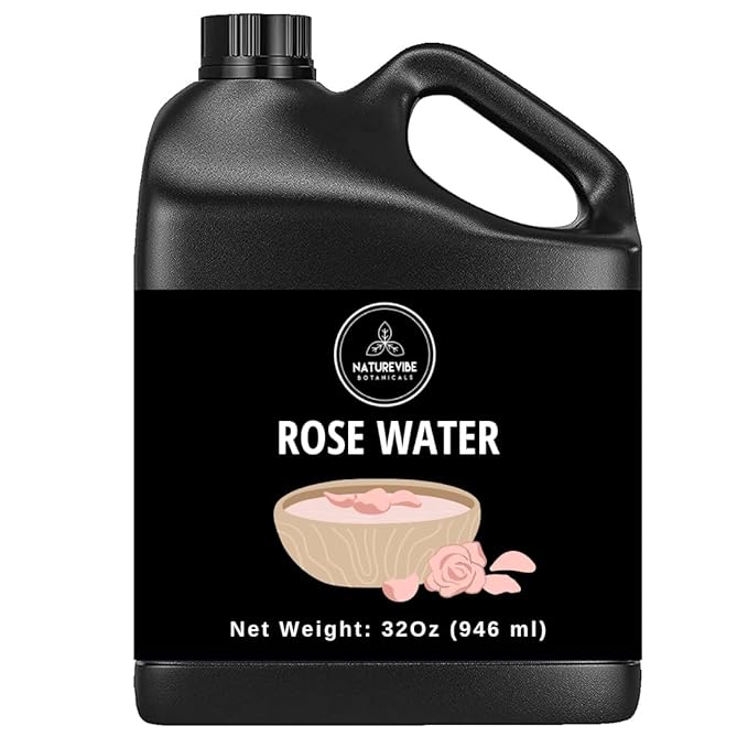 Naturevibe Botanicals Rose Water Hydrosol 946ml | 100% Pure and Natural | Great for Skin Care and Hair Care