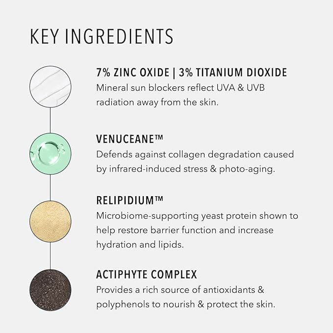 HydroPeptide Solar Defense Face Sunscreen, SPF 50 Broad Spectrum, Non-Tinted, Moisturizer & Antioxidant Rich, 1.7 Ounce