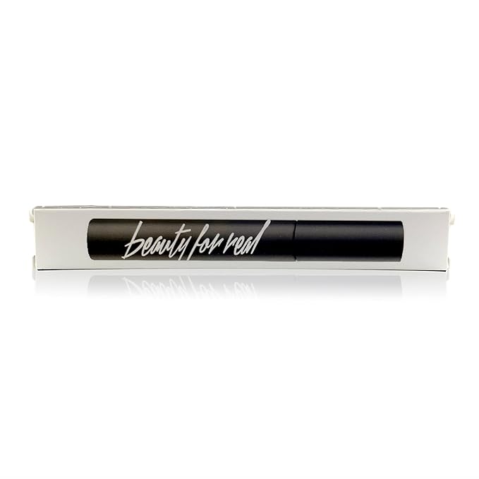 Beauty for Real Hi-Def Mascara, Just Black - Set of 2 - Defining & Volumizing Lash Definer - Humidity & Smudge Proof - Micro Brush Ensures Versatile Application - 1.5 oz