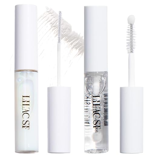 Lilac St - Eternal Bond (Clear) Lash Glue & Lash Crystal Coat - Long Lasting & Fast Drying Lash Glue - Sealant for Extended Lash Wear, Reduce Stickiness & Keeps Lashes Clean - Waterproof, Vegan