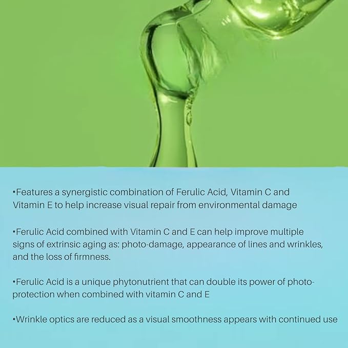 Serious Skincare - Vitamin C, E and Bakuchiol Wrinkle Rebel Anti-Aging Facial Serum - For Fine Lines, Wrinkles and Dark Spots - Even Skin Tone - Brighter Complexion - 1 Fl. Oz.