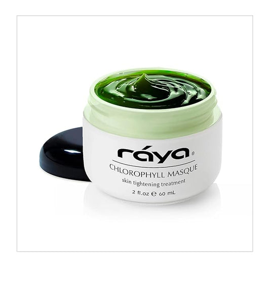 Raya Chlorophyll Masque (607) | Tightening Facial Treatment Mask for All Skin | Reduces Fine Lines and Wrinkles | Skin Tightening Mask for Face Skin Care | Face Masks Skincare