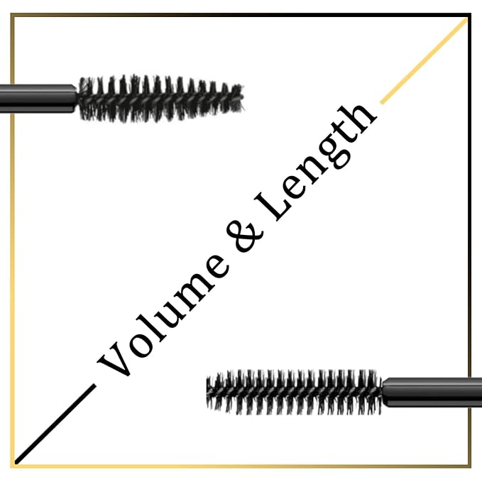 Mascara Black Waterproof Volume & Vegan & Cruelty Free Mascara Makeup Set Holiday Gift for Beauty Lovers