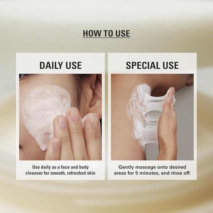 SIOT Rice Jam Mask 8.45 Ounce – Korean Icheon Rice Face & Body Mask for Deep Cleansing, Hydrating, & Radiant Skin – Natural Moisturizing & Purifying Skincare, Smooth & Soft Skin Treatment