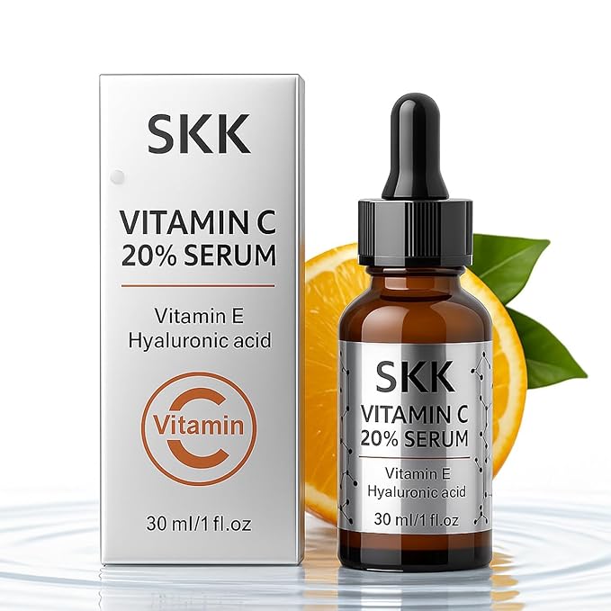 Vitamin C Serum for Face with Hyaluronic Acid & Vitamin E - Facial Serum Anti-Aging for Fine Lines & Hydration, Natural Skincare Gift for Women & Men (30ml/1oz (pack of 1))