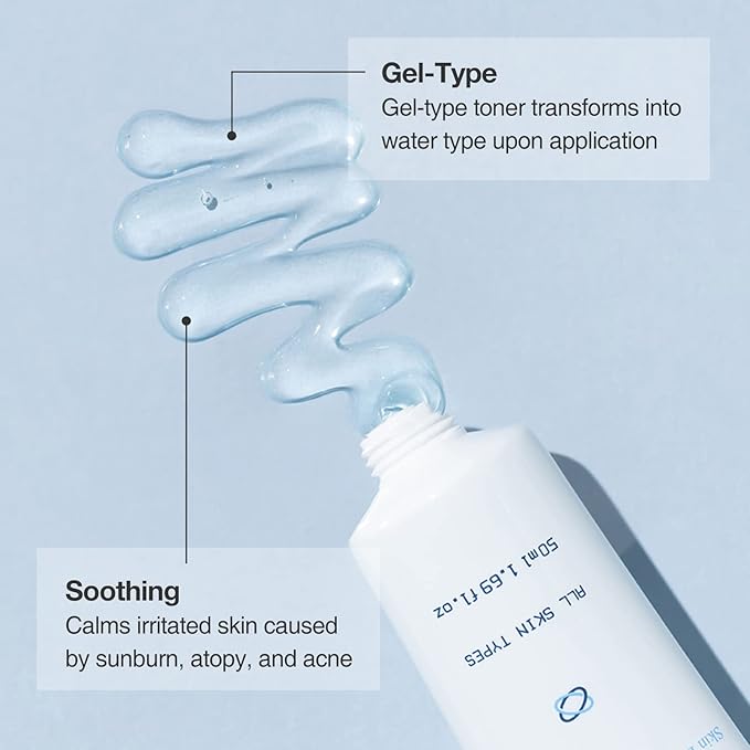 Toning Gel – Premium Hydrating Gel Toner with Centella & Licorice Root Extracts, Adenosine Anti-Wrinkle, Soothing Care for Dry & Sensitive Post-Treatment Skin. 33.8 fl.oz (1000ml)