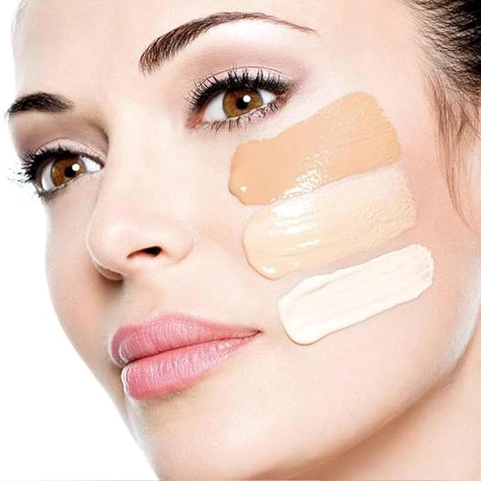 Medium 4 in 1 Hydrating full coverage concealer Lighting Foundation Liquid-Longwearing & Waterproof-korean makeup with SPF 50+1oz(30ml)