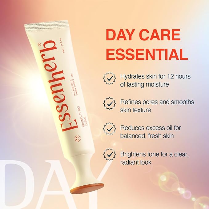 Day to Night Routine Program – 24H K Beauty Skincare Set with Bounce It Day Cream & Float It Night Cream – Vegan Korean Moisturizer Duo for Hydration, Firming & Wrinkle Care (1.01oz&1.o1oz)