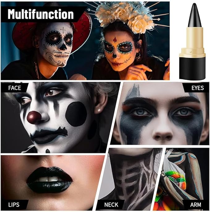 Black Eyeliner Set - Waterproof Black Gel Eyeliner Pencil Set, Highly Pigmented Gel Formula for Precision Lines & Bold Looks,Easy Glide for Smooth Application (Black, 1 Count (Pack of 1))