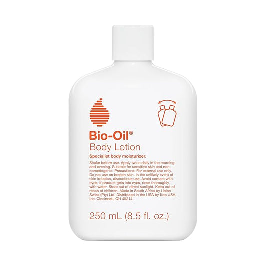 Bio-Oil Moisturizing Body Lotion for Dry Skin, Ultra-Lightweight High-Oil Hydration, with Jojoba, Rosehip, Shea, and Hyaluronic Acid, 8.5 Oz