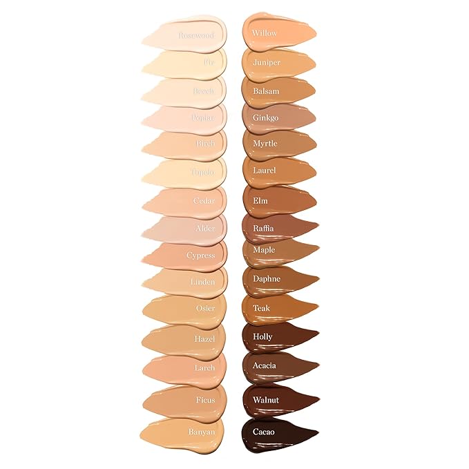 Ogee Complexion Perfecting Under Eye Concealer - Certified Organic Full Coverage Concealer - Buildable Coverage - CACAO 13.75N - Deep Cocoa (Red Undertones)