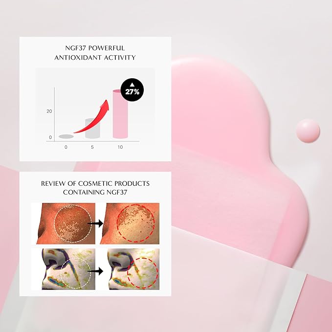 CELONIA Signature Bio Facial Sheet Mask, Stem Cell Deep Hydrating Face Mask, Anti Aging Treatment For Healthy Glowing Skin, Minimize Pores, Reduce Fine Line, Boost elasticity, Correct Redness 5PC