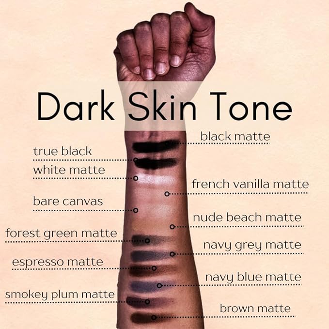 Naked White Matte Nude Neutral Pressed Powder Single Vegan Eyeshadow; Talc, Paraben & Cruelty Free