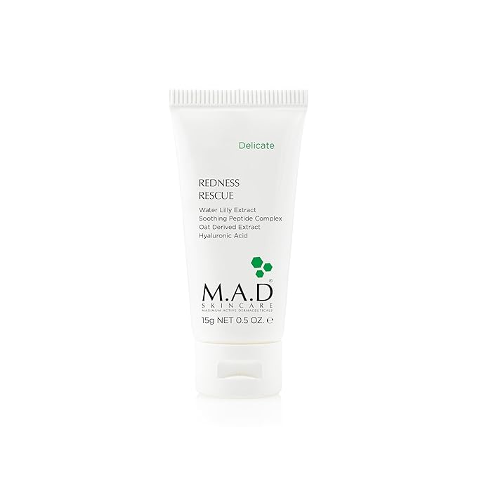 M.A.D Skincare Discover Delicate Care Set – Complete Sensitive Skin Regimen with Gentle Cleansing Gel, Redness Rescue, Daily Moisturizer & Calming Gel Mask – Hydrates & Soothes Irritated Skin