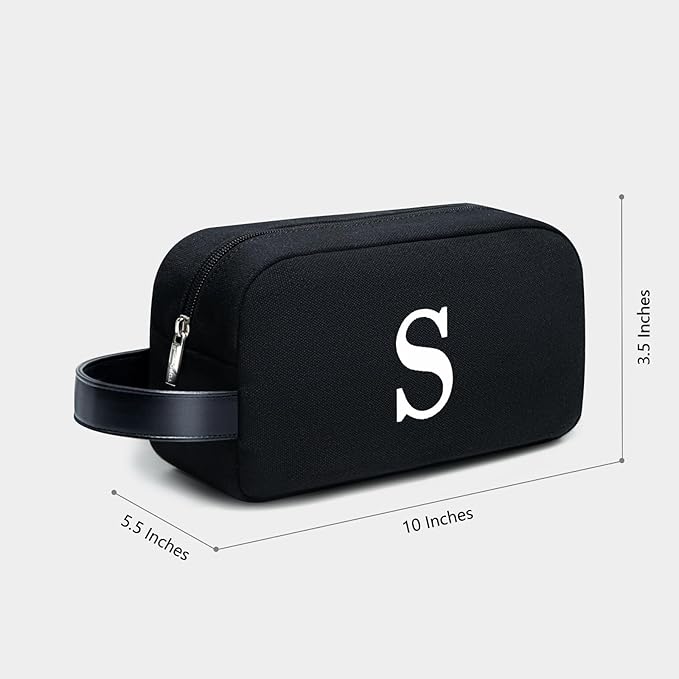 TOPDesign Personalized Initial Canvas Tote Bag, for Wedding, Birthday, Beach, Perfect Gifts for Women, Mom, Teachers, Friends