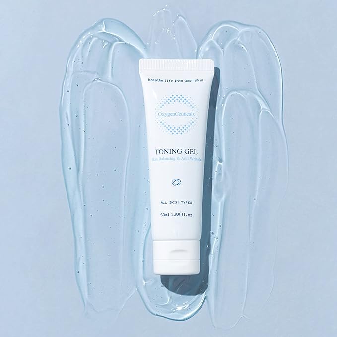 Toning Gel – Premium Hydrating Gel Toner with Centella & Licorice Root Extracts, Adenosine Anti-Wrinkle, Soothing Care for Dry & Sensitive Post-Treatment Skin. 33.8 fl.oz (1000ml)