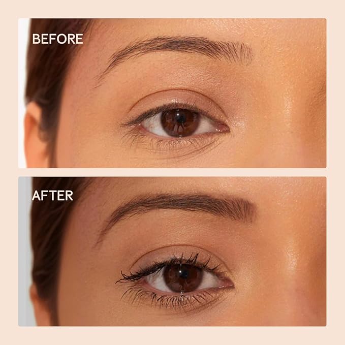 Winky Lux Uni-Brow Eyebrow Pencil, Dual-Ended with Spoolie, Waterproof Brow Definer with Ultra-Fine Tip, Universal Shade for Natural Looking Brows (Brown, Blonde, Taupe)