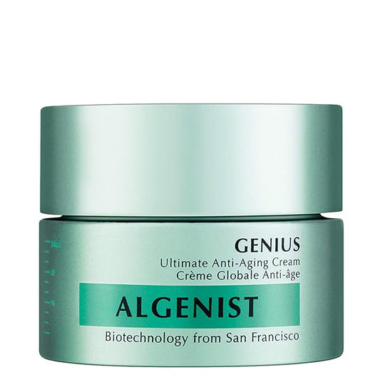 Algenist GENIUS Ultimate Anti-Aging Face Cream - Restoring Collagen Cream to Smooth, Brighten + Help Improve Skin's Radiance - Formulated with Patented Alguronic Acid and Microalgae Oil (1 oz)