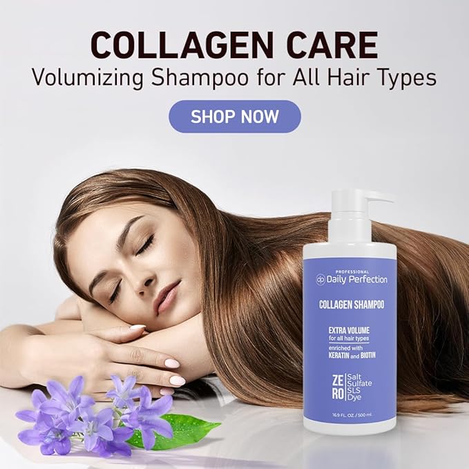 (dp) Collagen Conditioner– Boost Volume and Strength for Flat Hair – Clean + Salon-Grade Formula with Biotin & Keratin