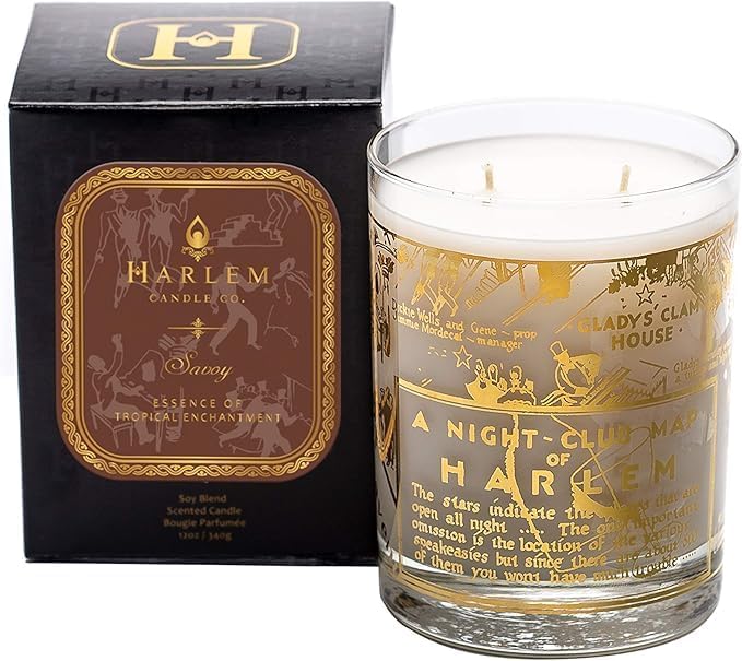 Harlem Candle Co. Luxury Scented Candle (22K Gold Savoy)