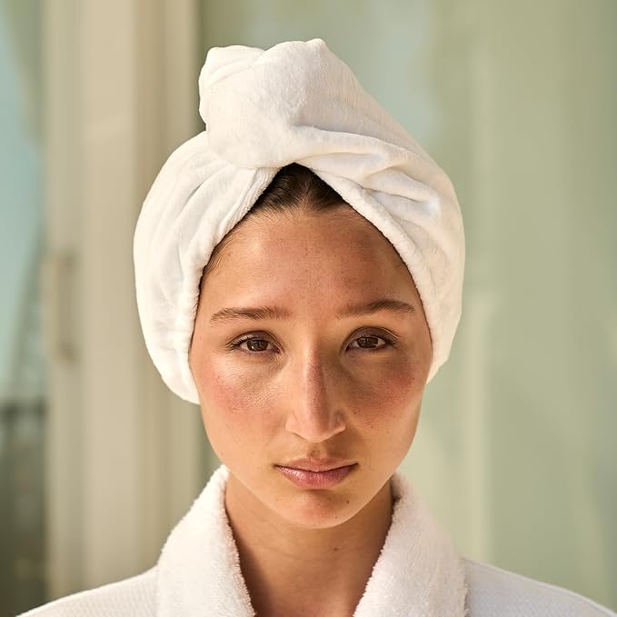 Iles Formula Limited Travel Edition Hair Care Set with Mini Shampoo, Conditioner, Finishing Serum, Comb, & Absorbent Turban Hair Towel, Travel-Friendly