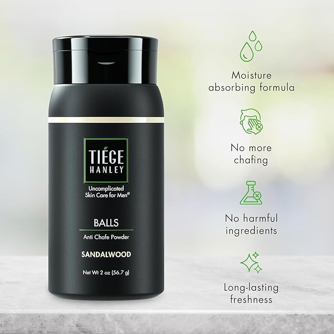 Tiege Hanley Men’s Skin Care Gift Box Set, Gold – Includes Face Wash, Scrub, AM/PM Moisturizers, Eye Cream, Body Powder, Lip Balm & Organizer Tray