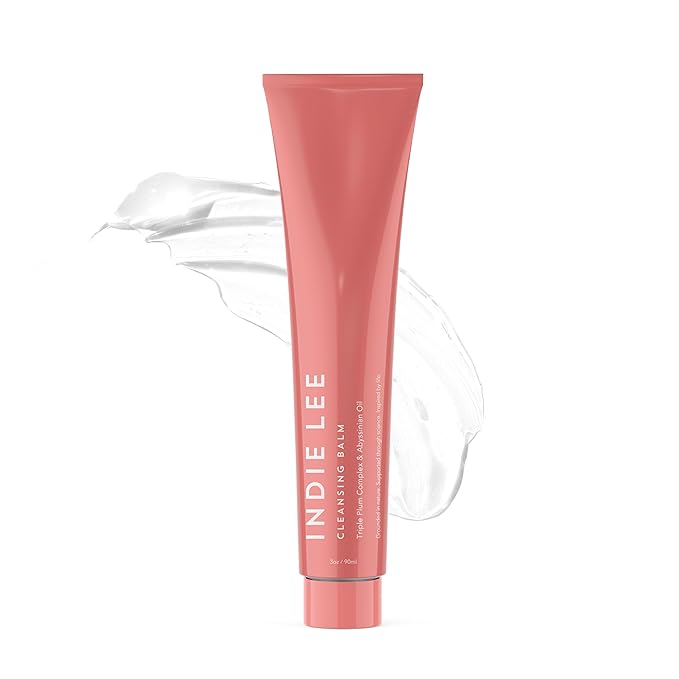 Indie Lee Cleansing Balm Makeup Remover - Oil Based Cleanser with Vitamin C, Kakadu Plum & Acerola Fruit to Melt Away Makeup & SPF, Boost Skin Radiance & Reduce Visible Signs of Aging (90ml)