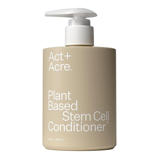 ACT+ ACRE Stem Cell Conditioner | Strengthens Ends, Adds Shine, Hydrates Fine Hair | Apple Stem Cells, Castor Oil, Antioxidants | Lightweight, Vegan, Cold Processed®, Color Safe | 10 Fl Oz