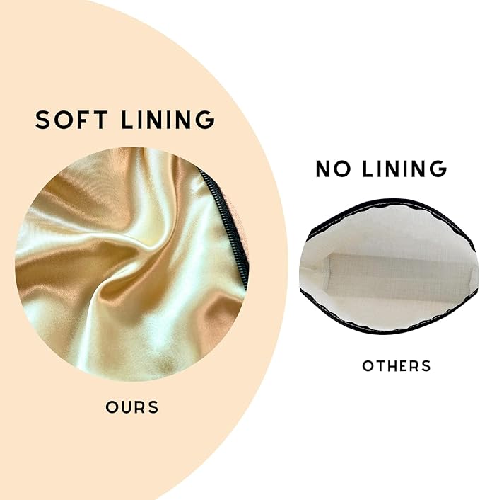 Happy Birthday Friendship Bridesmaid Team Gifts for Employees Women Mom Aunt Daughter Teenage Girl Personalized Make up Cosmetic Bag Travel with Mirror Mothers Day Christmas Graduation X