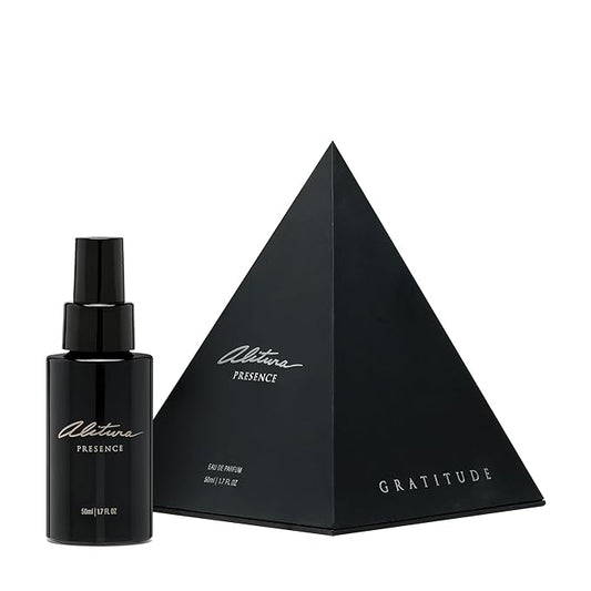 Alitura Presence Natural Fragrance – Clean, Unisex Perfume for Men and Women with Sandalwood, Cardamom & Ylang Ylang – Non-Toxic, Vegan, Long-Lasting Scent, 50 ml