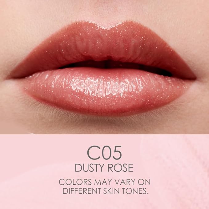 Catkin Lip Balm Color Tinted Changing Lipstick Ultra Hydrating Lip Moistrurizer Chapstick with Vitamin E Nourishing For Cracked & Dry Lips 0.12 oz C05 DUSTY ROSE