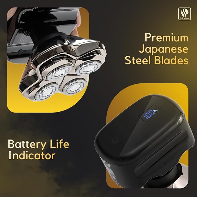 Skull Shaver - Pitbull Gold PRO GX5 Head and face Shaver