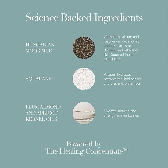 Omorovicza Thermal Cleansing Balm (1.7 oz), Makeup Remover Balm, Hydrating & Purifying Cleanser with Hungarian Moor Mud, Removes Makeup & Nourishes Skin Without Stripping