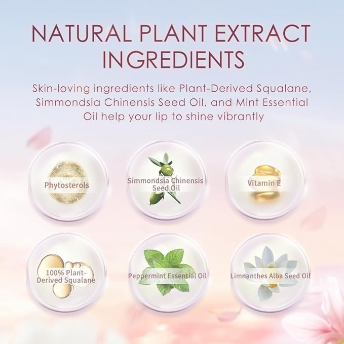 CATKIN Lip Balm Color Tinted Lipstick Ultra Hydrating Lip Deep Moistrurize Lip Care with Vitamin E Nourishing For Cracked & Dry Lips 0.12 oz 2pcs (01+10)