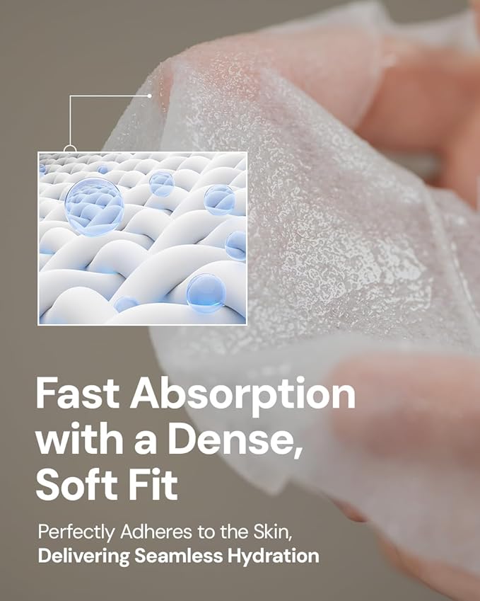 Banobagi Milk Thistle Repair Face Mask – Korean Skin Care with Centella, Hyaluronic Acid & Adenosine | Hydrating & Soothing Sheet Mask for Sensitive Skin, Fragrance-Free, 10EA