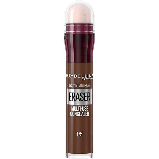 Maybelline Instant Age Rewind Instant Eraser Multi-Use Concealer, Crease-Resistant Coverage, Up to 12HR Moisturizing Wear, 175, 1 Count