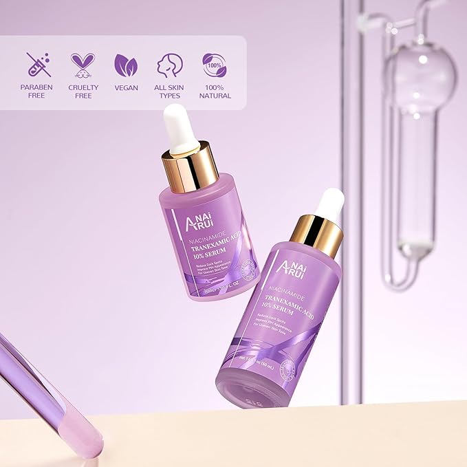 ANAI RUI 10% Tranexamic Acid Serum with Niacinamide,Kojic Acid,Ceramide, Skin Refining, for All Skin Types 1.69 FL.Oz/50 ML