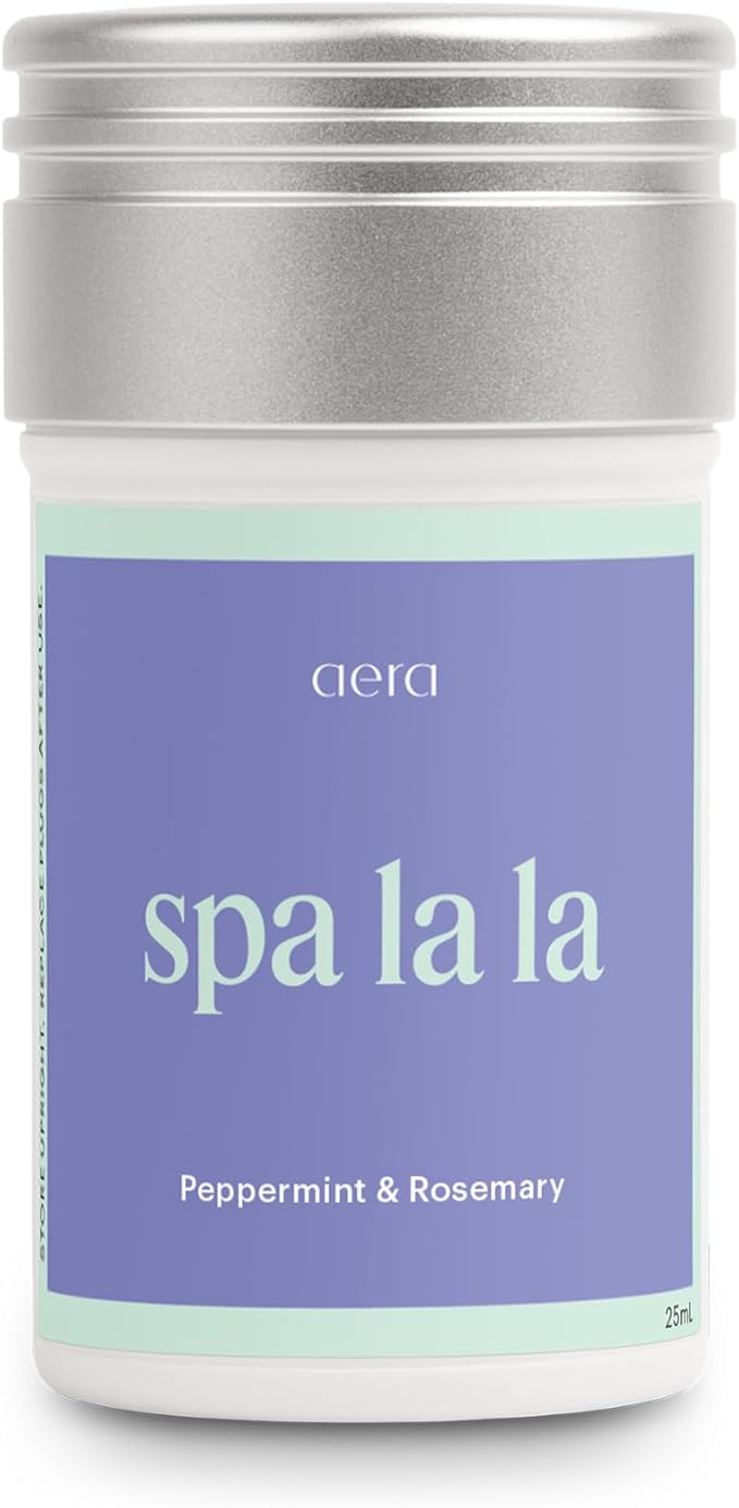 Aera Spa La La Home Fragrance Scent Refill - Notes of Peppermint and Rosemary - Works with The Aera Diffuser