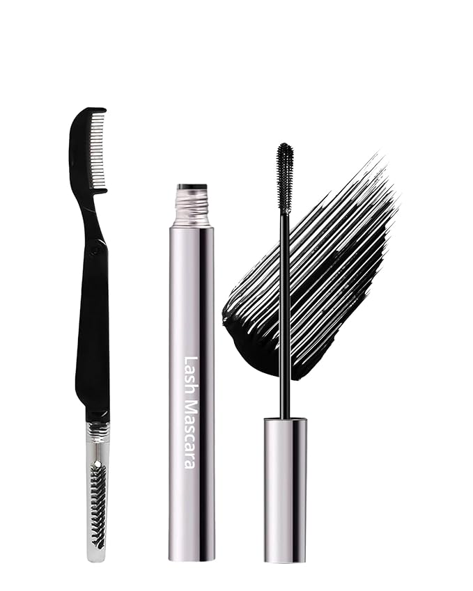Mascara For Older Women 60 Plus, Black Waterproof Prime Mascara Volume and Length, Hypoallergenic Volumizing MáScara With Thinning Lashes Mature Women Volumizing Long Lasting For Sensitive Eyes-01