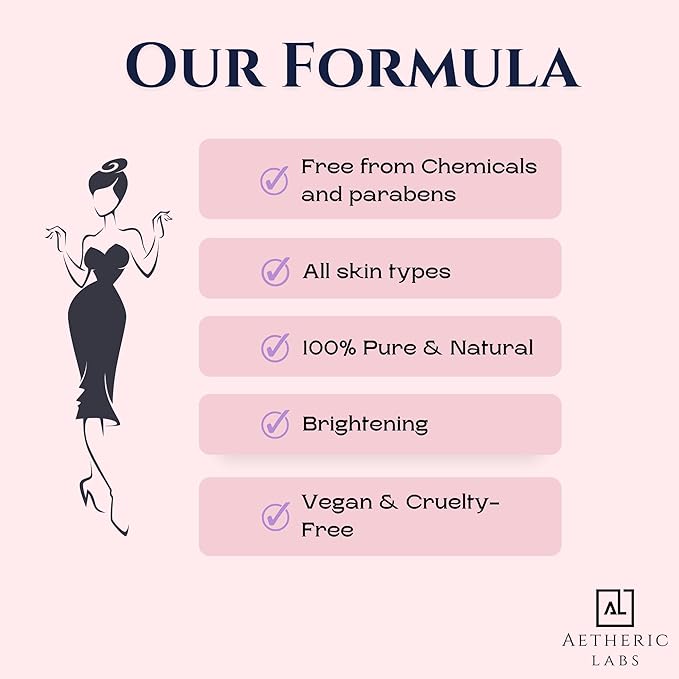 Glow Face Oil - Moringa, Rosehip & Argan Serum for Dry, Oily & Acne-Prone Skin - Hydrating, Non-Comedogenic, Vegan Skincare - Natural, 1.35 fl oz